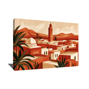 Tableau Terracotta Maroc