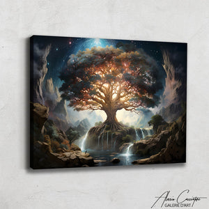 tableau zen arbre de vie