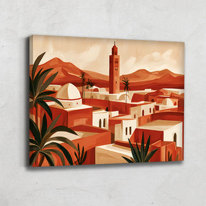 Tableau Terracotta Maroc