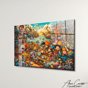 TABLEAU GRAFFITI DECORATION Alessio Cacciatore