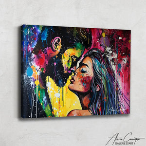 Tableau de Couple Amoureux