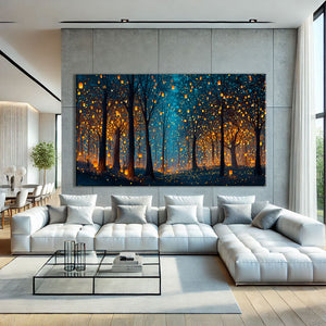 TABLEAU FORET JAPONAISE AlessioCacciatore