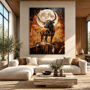 Peinture De Taureau