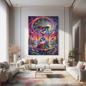 Peinture Sablier
