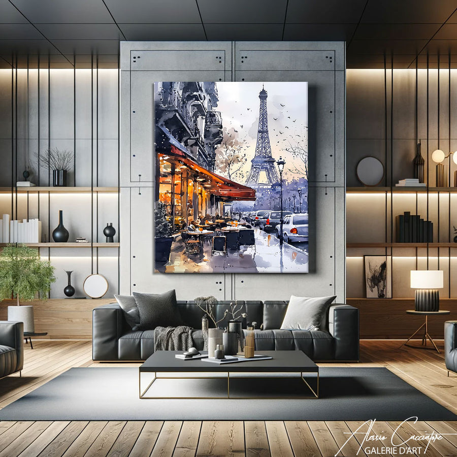 Toile Paris – mise en situation