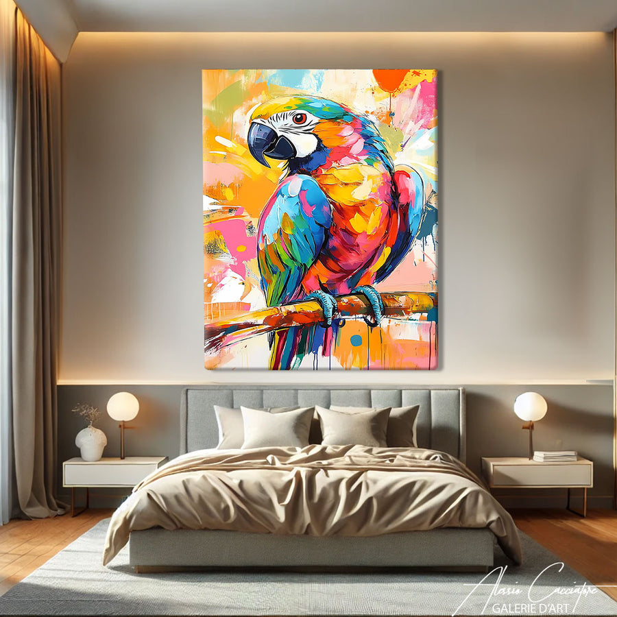 Peinture de Perroquet
– mise en situation