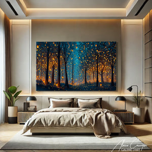 TABLEAU FORET JAPONAISE AlessioCacciatore