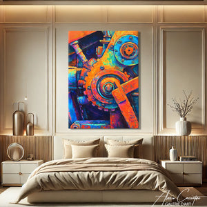 Tableau Industriel Coloré