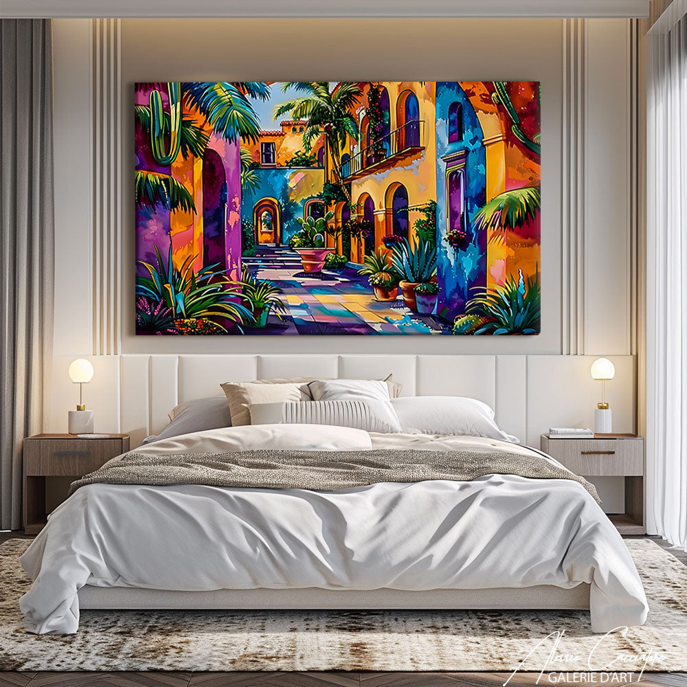 Tableau oriental moderne