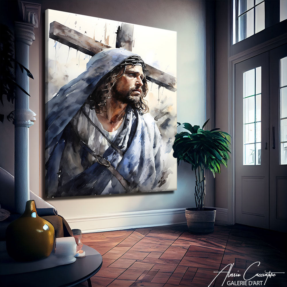 tableau chrétien croix