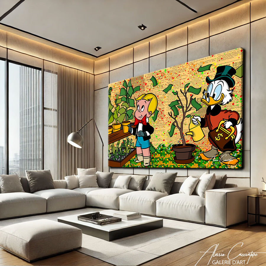 TABLEAU PICSOU POP ART
– mise en situation