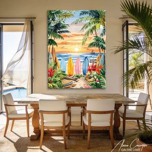 Affiche Planche De Surf
