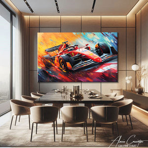 Tableau Peinture F1