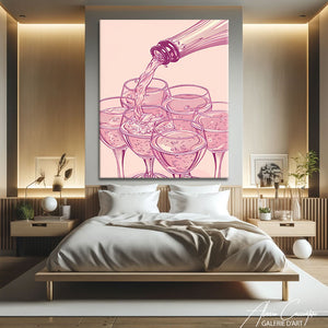 Tableau Peinture Alcool