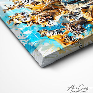 TABLEAU COLORÉ ANIMAUX AlessioCacciatore
