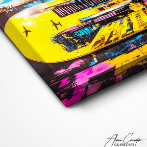 TABLEAU PLANCHE DE SKATE AlessioCacciatore