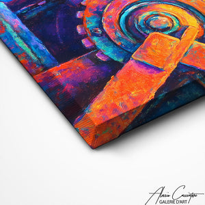 TABLEAU INDUSTRIEL COLORÉ AlessioCacciatore
