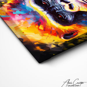 TABLEAU GORILLE PEINTURE Alessio Cacciatore