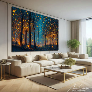TABLEAU FORET JAPONAISE AlessioCacciatore