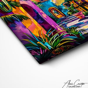TABLEAU ORIENTAL MODERNE Alessio Cacciatore