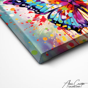 TABLEAU LUMINEUX PAPILLON Alessio Cacciatore
