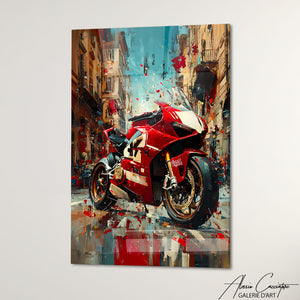 TABLEAU MOTO DUCATI Alessio Cacciatore