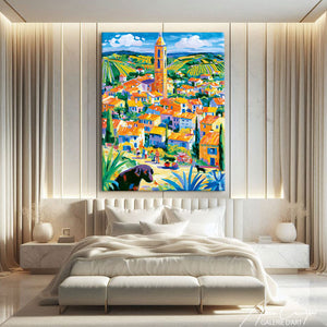Toile Aquarelle Provence