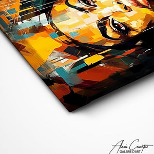 TABLEAU AFRICAINE MODERNE Alessio Cacciatore