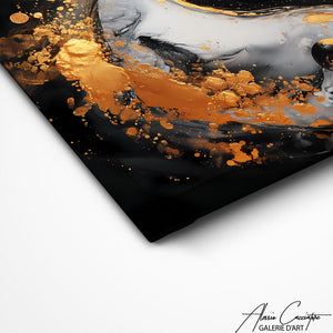 TABLEAU YIN YANG ABSTRAIT AlessioCacciatore