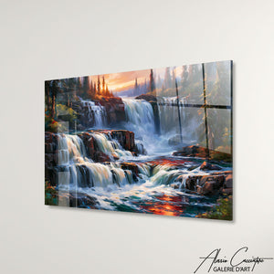 Cadre Peinture Cascade