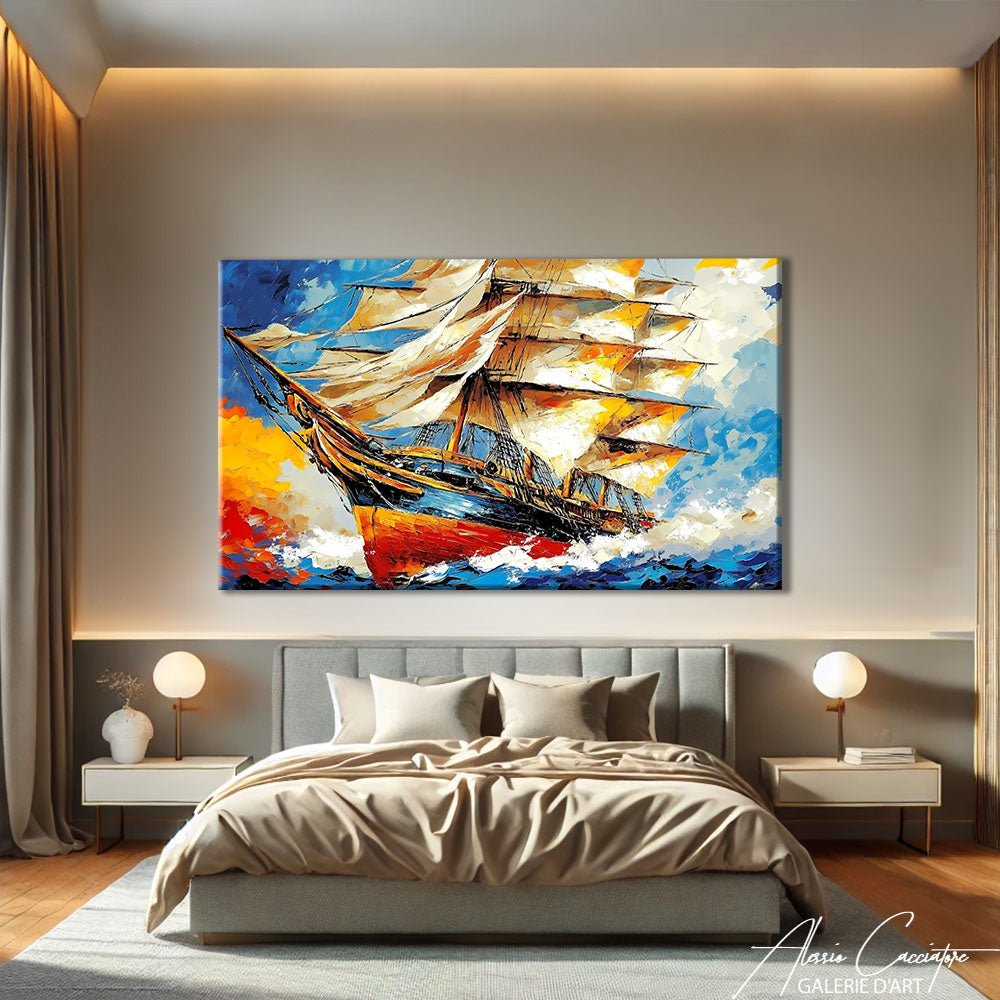 TABLEAU BATEAU