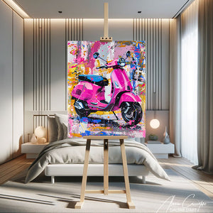 tableau pop art abstrait