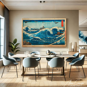 Tableau Vague Japonais