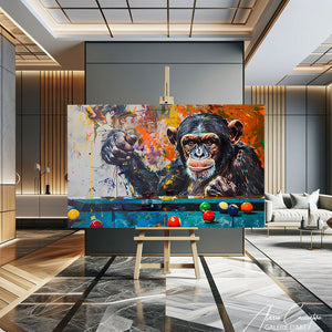tableau singe moderne