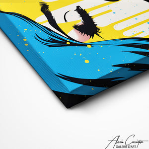 TABLEAU VISAGE POP ART Alessio Cacciatore