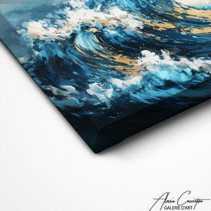 TABLEAU MER ABSTRAIT AlessioCacciatore
