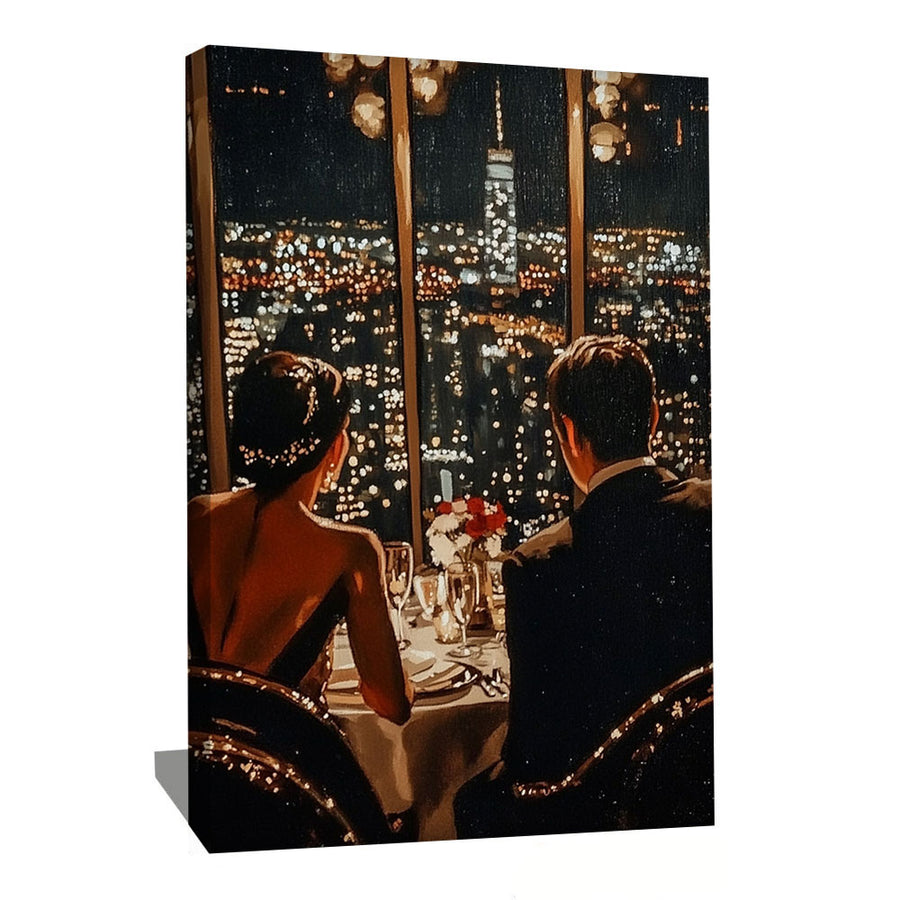 tableau moderne luxe salon