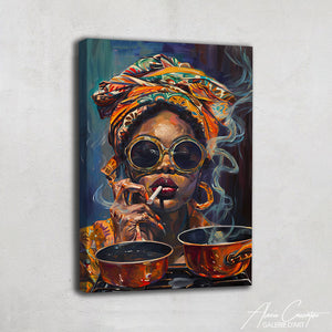 Portrait Femme Peinture