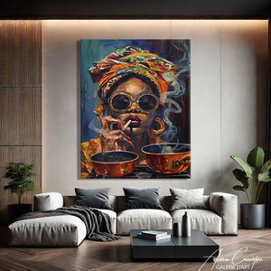 Tableau Femme Peinture