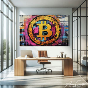 TABLEAU BITCOIN MODERNE