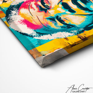 TABLEAU NELSON MANDELA POP ART AlessioCacciatore