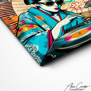TABLEAU GEISHA MODERNE AlessioCacciatore