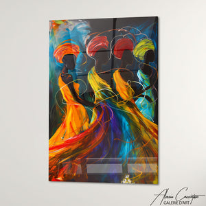 TABLEAU AFRIQUE NOIR Alessio Cacciatore
