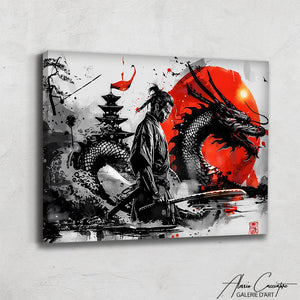 Tableau Samouraï Japonais