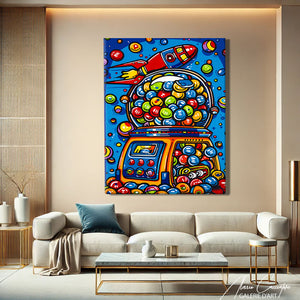 Tableau Moderne Abstrait