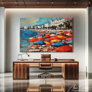 Tableau plage
