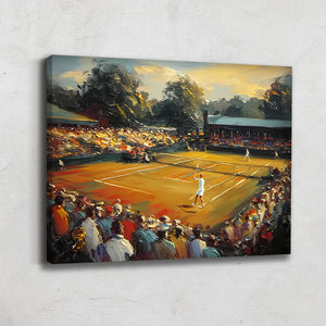 Tableau terrain de tennis