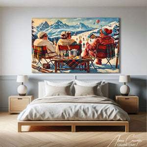 Toile Peinture Hiver