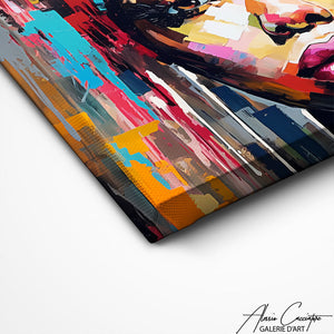 TABLEAU AFRICAINE COULEUR Alessio Cacciatore