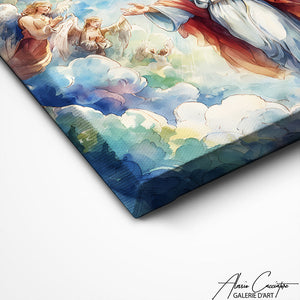TABLEAU PARADIS JESUS AlessioCacciatore